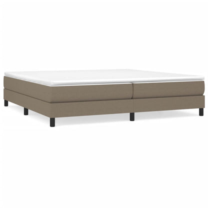 Boxspringframe Stof Taupe 200 x 200 cm 25 cm