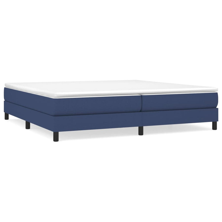 Boxspringframe Stof Blauw 200 x 200 cm 25 cm