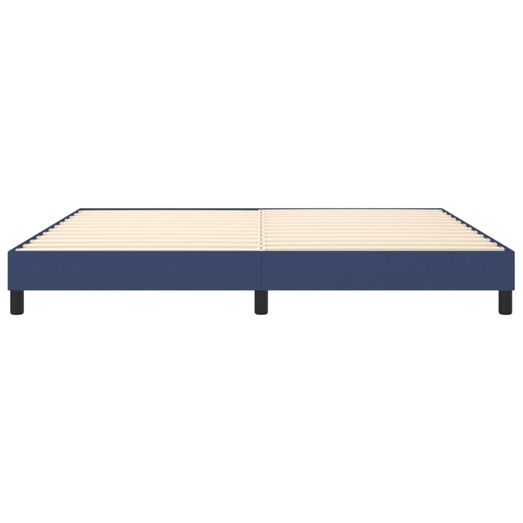 Boxspringframe Stof Blauw 200 x 200 cm 25 cm
