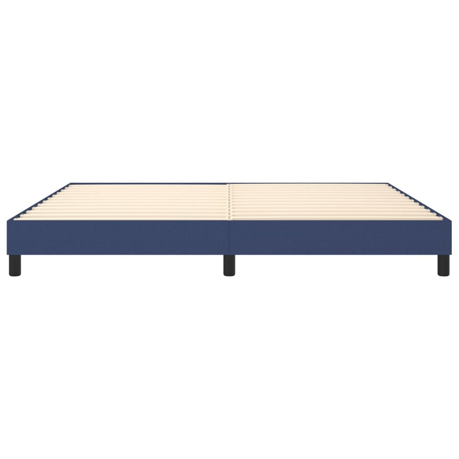 Boxspringframe Stof Blauw 200 x 200 cm 25 cm