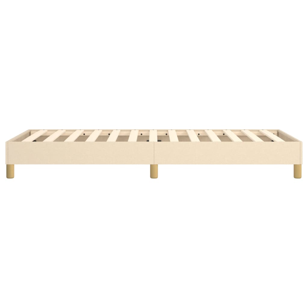 Boxspringframe Stof Kleurig Crème 80 x 200 cm 25 cm