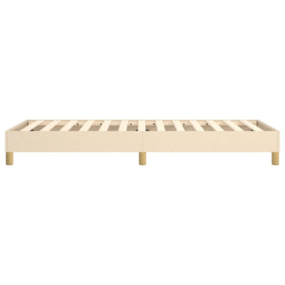 Boxspringframe Stof Kleurig Crème 80 x 200 cm 25 cm