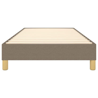 Boxspringframe stof taupe 90x200 cm 90 x 200 cm 25 cm