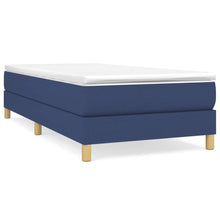 Boxspringframe Stof Blauw 90 x 200 cm 25 cm