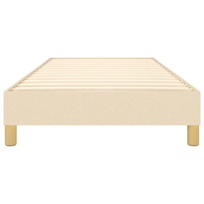Boxspringframe Stof Crème 100 x 200 cm 25 cm