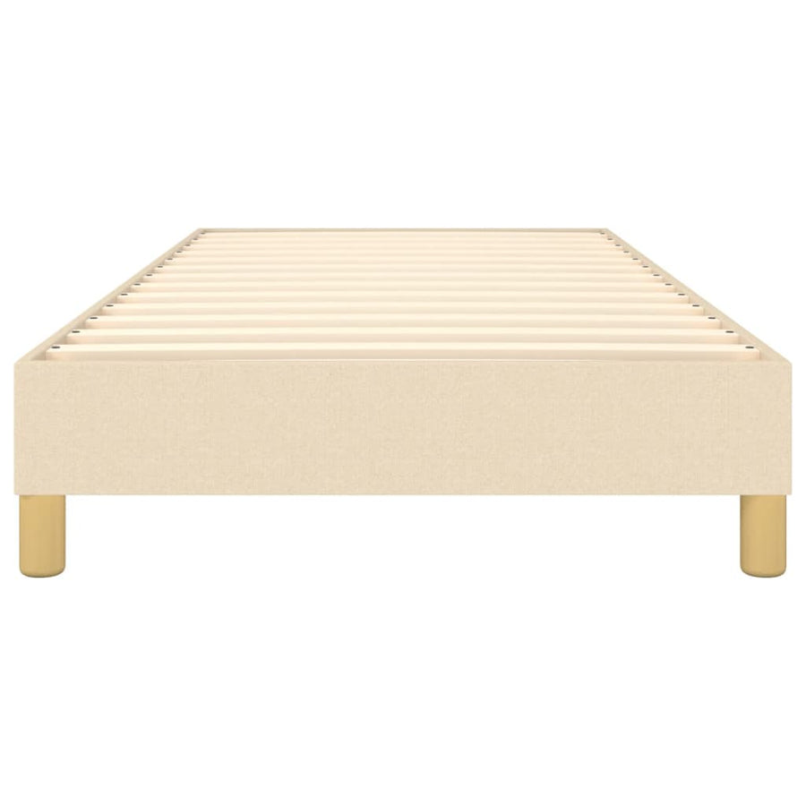Boxspringframe Stof Crème 100 x 200 cm 25 cm
