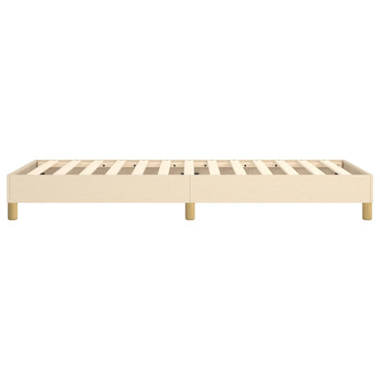 Boxspringframe Stof Crème 100 x 200 cm 25 cm