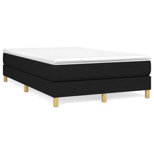 Boxspringframe Stof Zwart 120 x 200 cm 25 cm