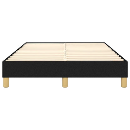Boxspringframe Stof Zwart 120 x 200 cm 25 cm