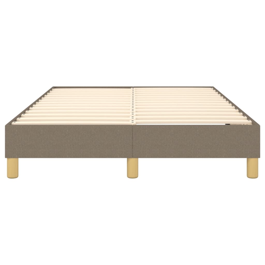 Boxspringframe stof taupe 120x200 cm 120 x 200 cm 25 cm