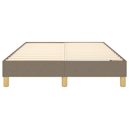 Boxspringframe stof taupe 120x200 cm 120 x 200 cm 25 cm