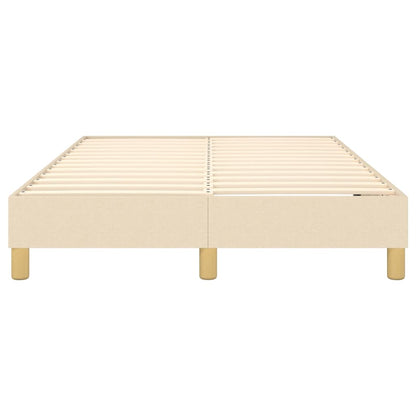Boxspringframe Stof Kleurig Crème 120 x 200 cm 25 cm