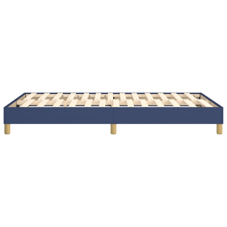 Boxspringframe Stof Blauw 120 x 200 cm 25 cm