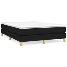 Boxspringframe Stof Zwart 140 x 190 cm 25 cm