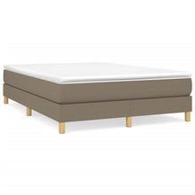 Boxspringframe stof taupe 140x190 cm 140 x 190 cm 25 cm
