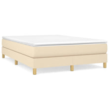 Boxspringframe Stof Kleurig Crème 140 x 190 cm 25 cm
