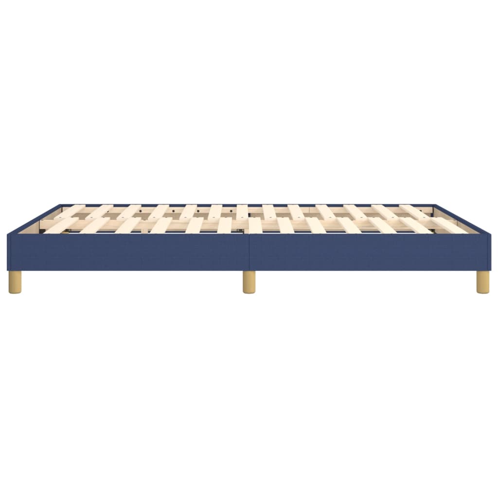 Boxspringframe Stof Blauw 140 x 190 cm 25 cm
