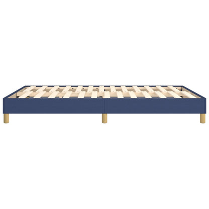 Boxspringframe Stof Blauw 140 x 190 cm 25 cm