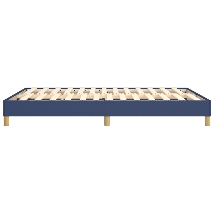 Boxspringframe Stof Blauw 140 x 190 cm 25 cm