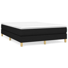 Boxspringframe Stof Zwart 140 x 200 cm 25 cm