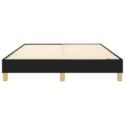 Boxspringframe Stof Zwart 140 x 200 cm 25 cm
