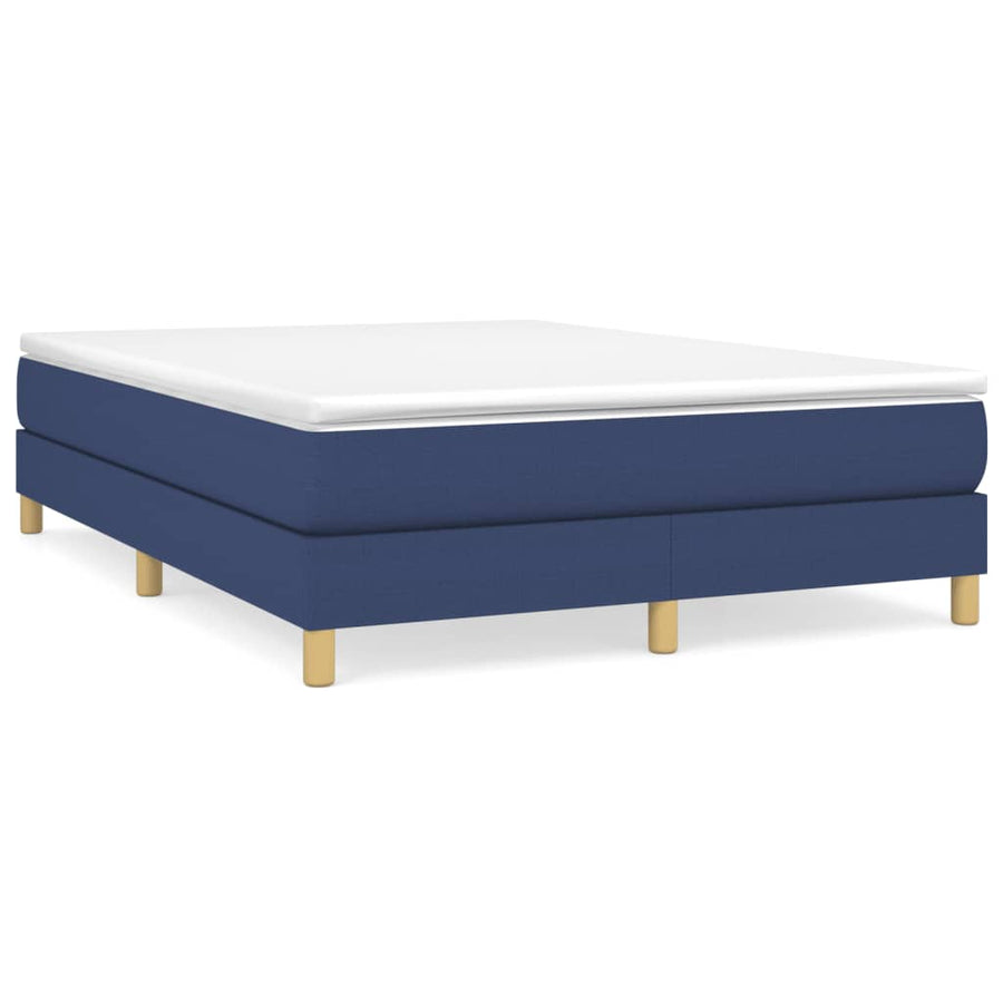 Boxspringframe Stof Blauw 140 x 200 cm 25 cm
