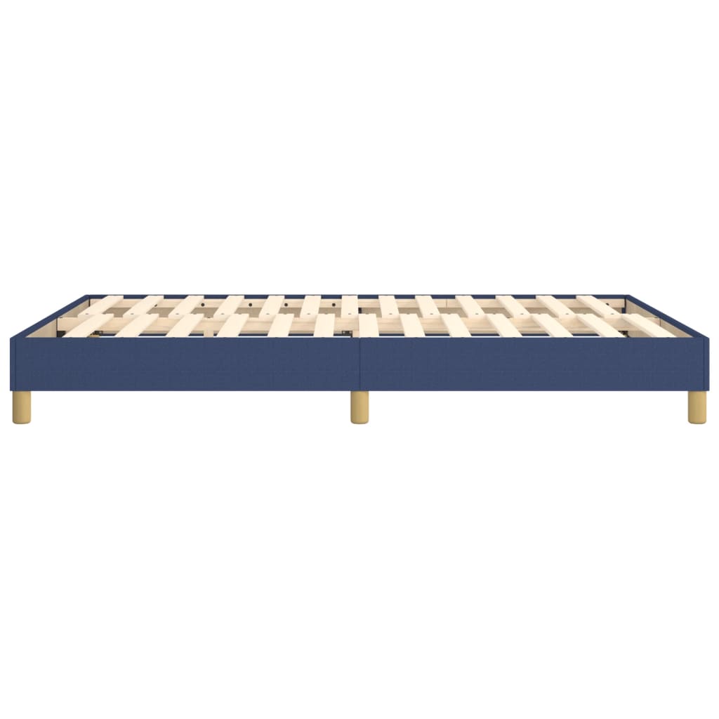 Boxspringframe Stof Blauw 140 x 200 cm 25 cm