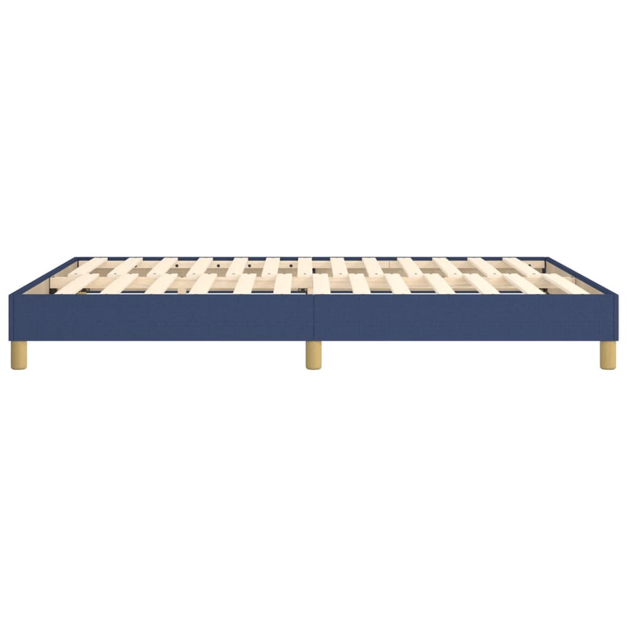 Boxspringframe Stof Blauw 140 x 200 cm 25 cm
