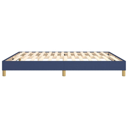 Boxspringframe Stof Blauw 160 x 200 cm 25 cm