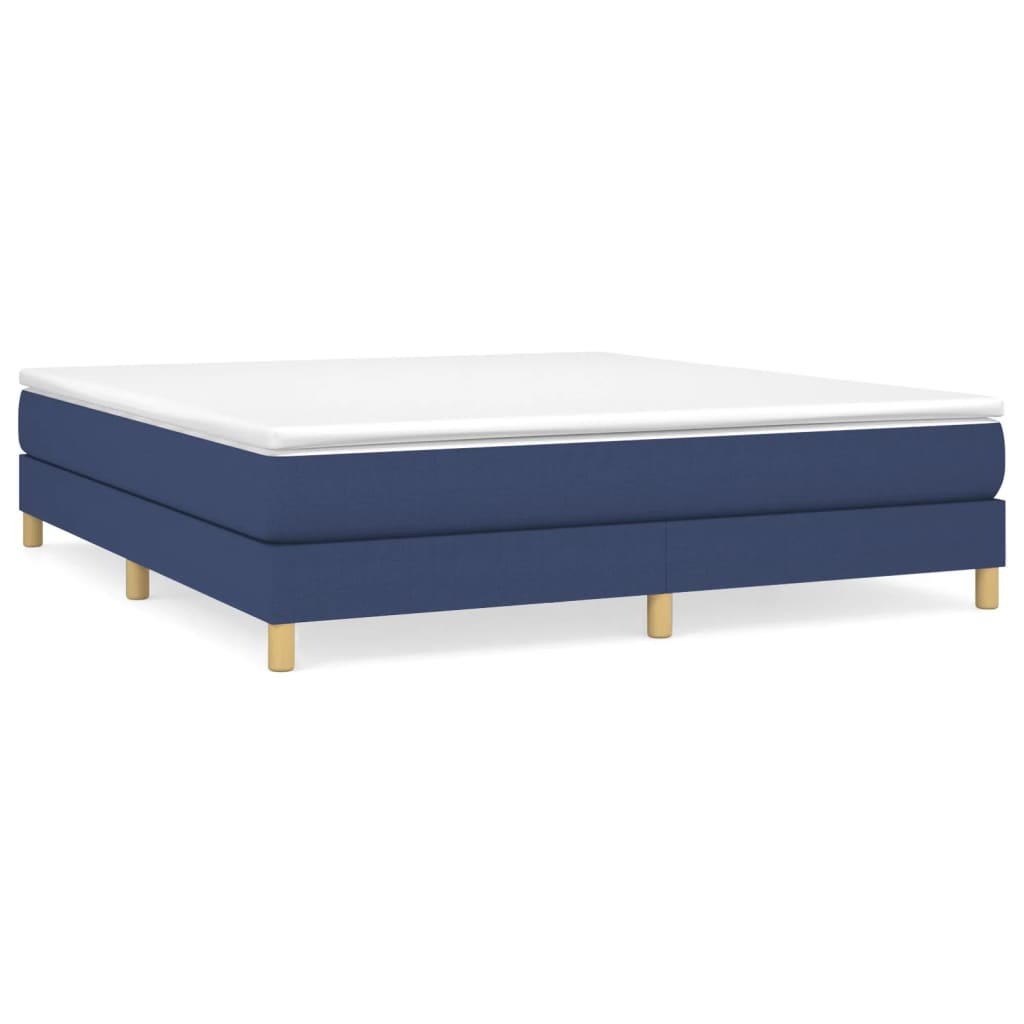 Boxspringframe Stof Blauw 180 x 200 cm 25 cm