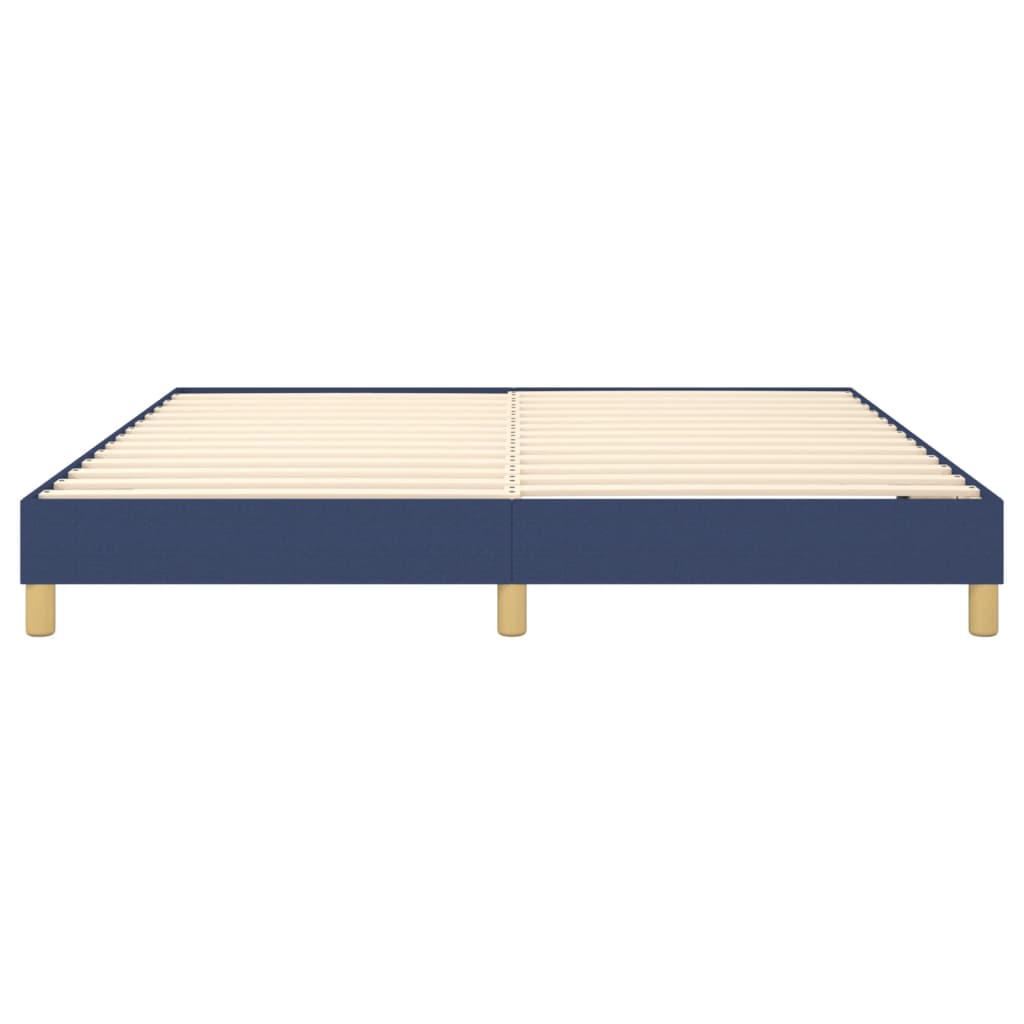 Boxspringframe Stof Blauw 180 x 200 cm 25 cm
