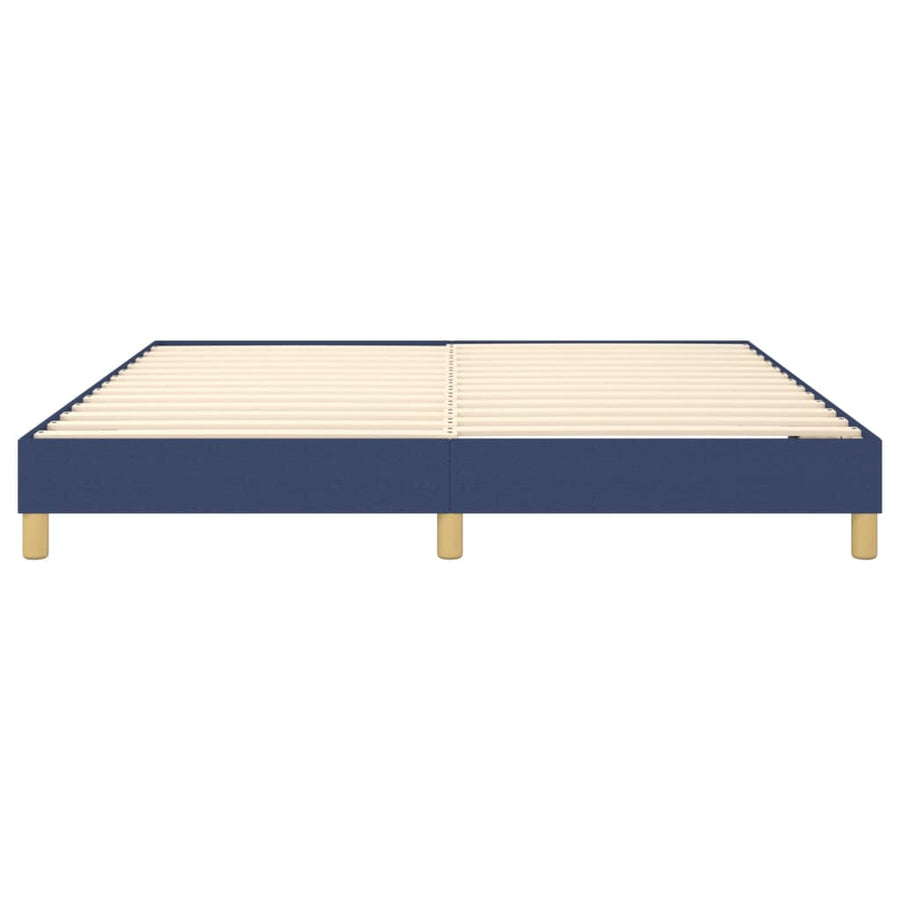 Boxspringframe Stof Blauw 180 x 200 cm 25 cm