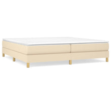 Boxspringframe Stof Kleurig Crème 200 x 200 cm 25 cm