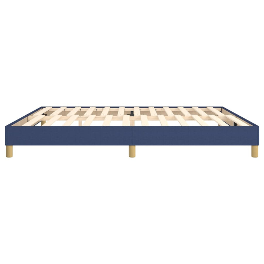 Boxspringframe Stof Blauw 200 x 200 cm 25 cm