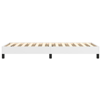 Boxspringframe Kunstleer 90 x 200 cm 25 cm Wit