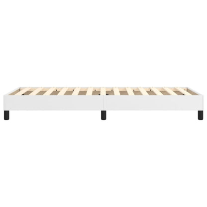 Boxspringframe Kunstleer 100 x 200 cm 25 cm Wit