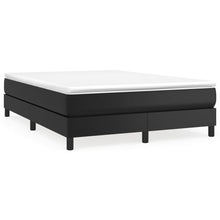 Boxspringframe Kunstleer 140 x 190 cm 25 cm Zwart