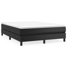 Boxspringframe Kunstleer 140 x 200 cm 25 cm Zwart