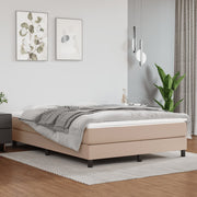 Bedframe kunstleer cappuccino 140x200 cm