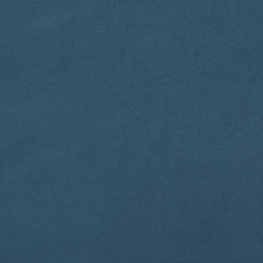 Boxspringframe fluweel donkerblauw 120x200 cm 120 x 200 cm 25 cm