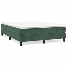 Boxspringframe Fluweel Donkergroen 140 x 190 cm 25 cm