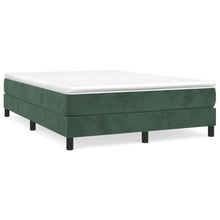 Boxspringframe Fluweel Donkergroen 140 x 200 cm 25 cm