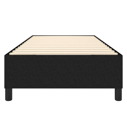 Boxspringframe stof zwart 80x200 cm 80 x 200 cm 35 cm
