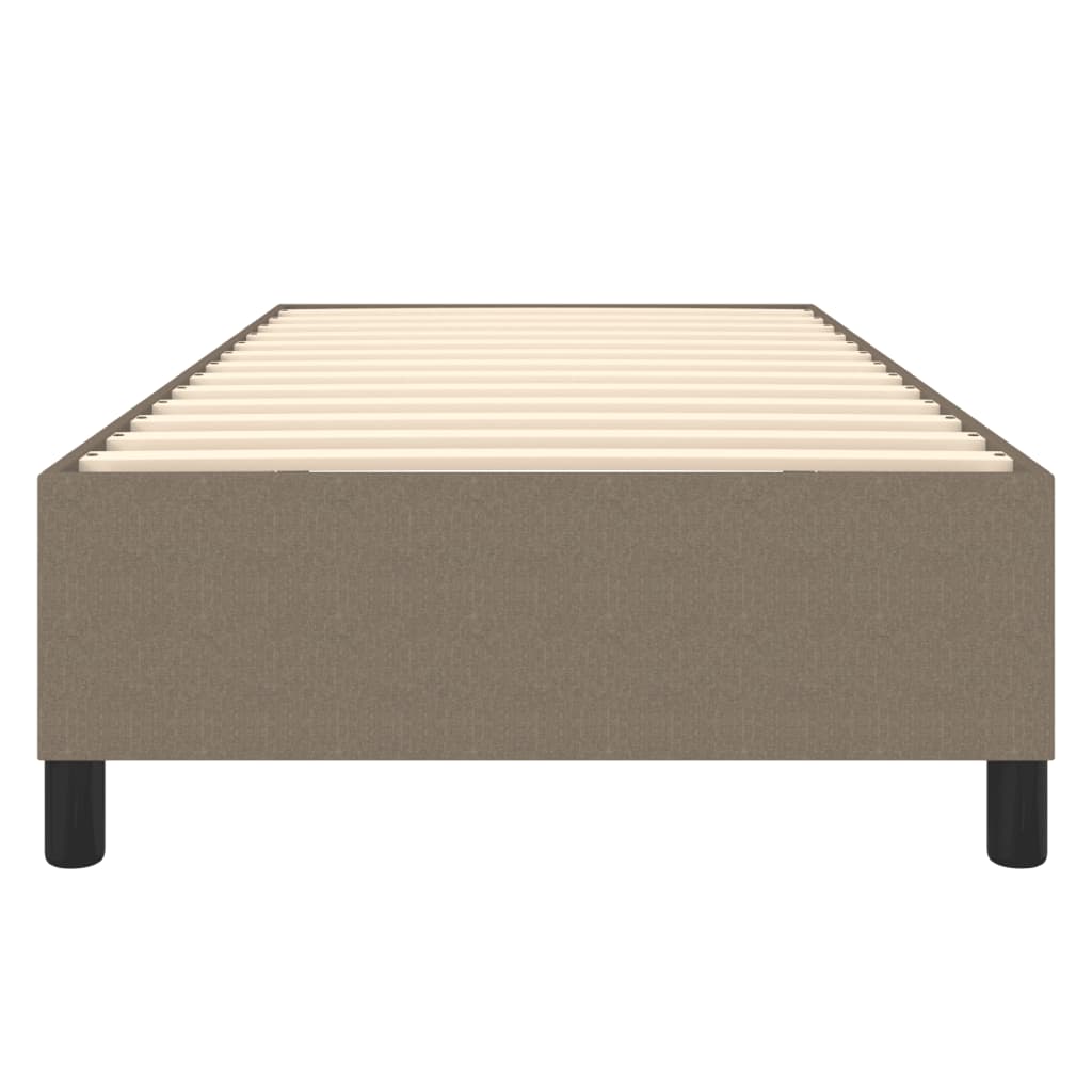 Boxspringframe Stof Taupe 80 x 200 cm 35 cm