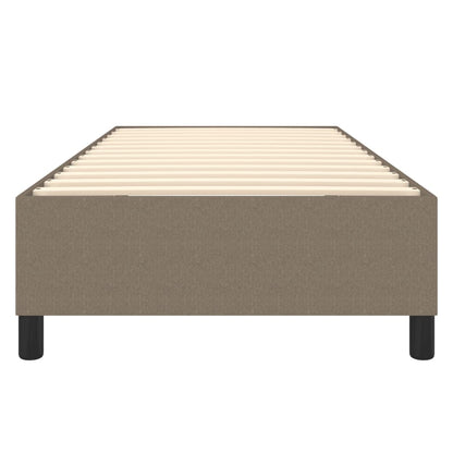Boxspringframe Stof Taupe 80 x 200 cm 35 cm
