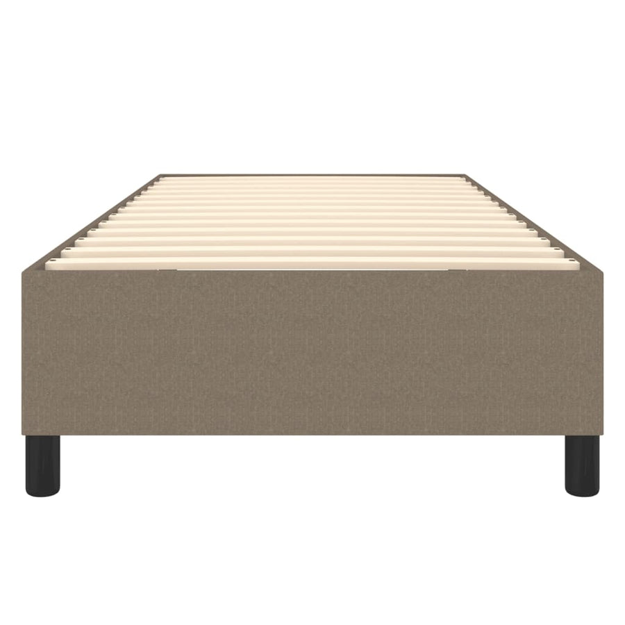Boxspringframe Stof Taupe 80 x 200 cm 35 cm