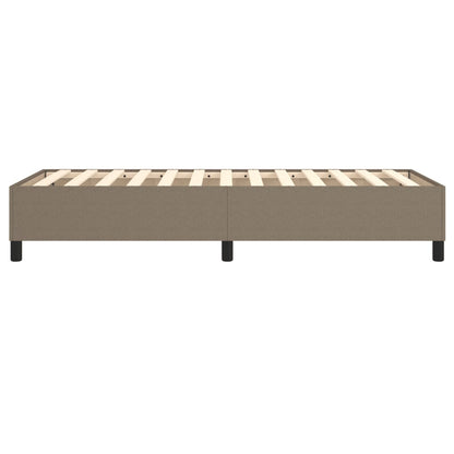 Boxspringframe Stof Taupe 80 x 200 cm 35 cm