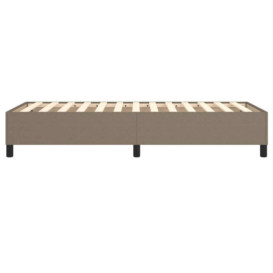 Boxspringframe Stof Taupe 80 x 200 cm 35 cm