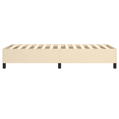 Boxspringframe Stof Kleurig Crème 80 x 200 cm 35 cm