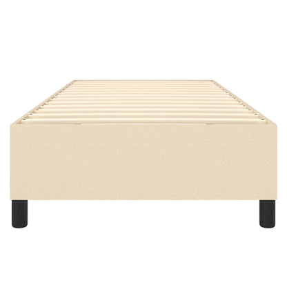 Boxspringframe Stof Kleurig Crème 90 x 190 cm 35 cm